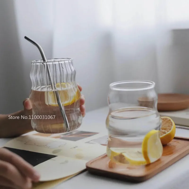 Plates u0026 More Küche & Esszimmer-Chubby Doodle Glasbecher – 4er-Set für heiße und kalte Getränke