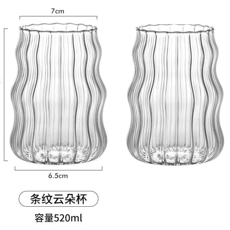 Plates u0026 More Küche & Esszimmer-Chubby Doodle Glasbecher – 4er-Set für heiße und kalte Getränke