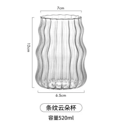 Plates u0026 More Küche & Esszimmer-Chubby Doodle Glasbecher – 4er-Set für heiße und kalte Getränke