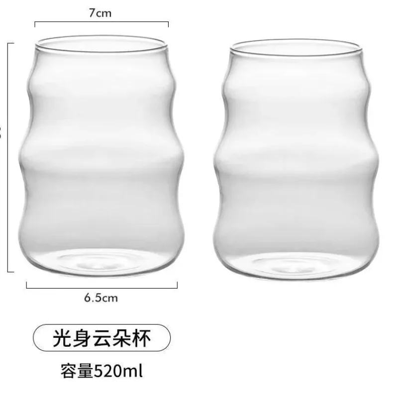 Plates u0026 More Küche & Esszimmer-Chubby Doodle Glasbecher – 4er-Set für heiße und kalte Getränke