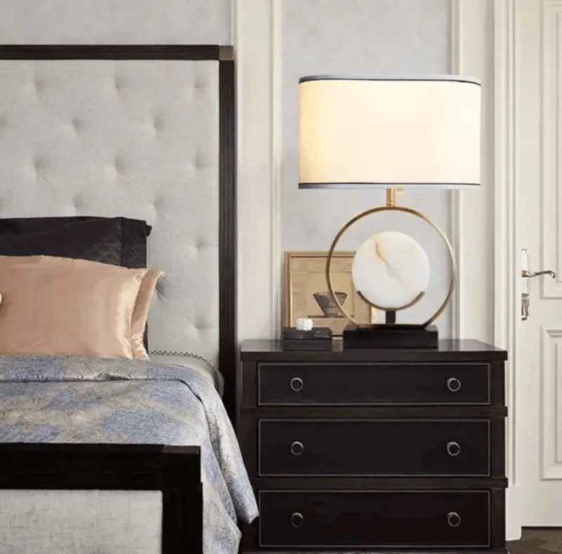 Glow u0026 Shade Beleuchtung-Circle Table Lamp - Springtide Design