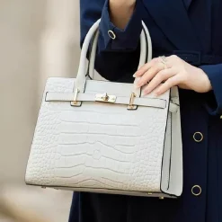 Decor Taschen & Geldbörsen-City Trend Elegance Elite Lederhandtasche