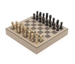 Pinetti Spielzeug & Spiele-Classic Chess and Checkers Dual Game Board