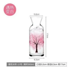 Comfort u0026 Style Beleuchtung-Clementine Glass Water Bottle - Stylish Reusable Drink Container