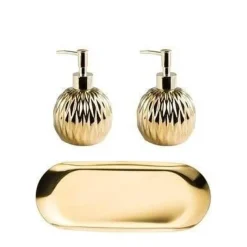 The Bath Nook Badezimmer-Coastal Bathroom Accessory Set - SunSea Decor Essentials