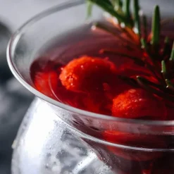 Deco Küche & Esszimmer-Cocktailglas mit Eiszapfen aus Kristallglas – Elegantes Trinkgeschirr