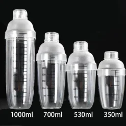 Tom Küche & Esszimmer-Cocktailshaker mit Skala – langlebiger Barkeeper-Mixer für Milchtee