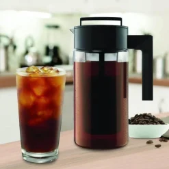 The Cozy Mug Küche & Esszimmer-Cold Brew Kaffeemaschine - 900 ml Iced Brewer
