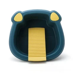 The Blissful Bath Badezimmer-Compact Washboard Cleaner - Thick Plastic Washbasin Scrubber