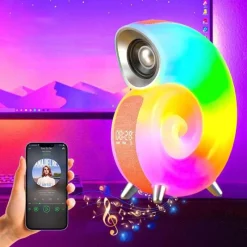 Bright Accents Beleuchtung-Conch Shell Tischlampe - Küsten-Strandhausbeleuchtung