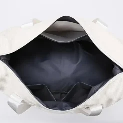 BagAura Taschen & Geldbörsen-Cord-Reisetasche – Schuhfach, Weekender-Tasche