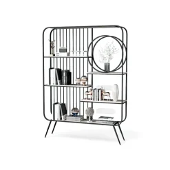 The Lounge Loft Möbel-Cosima Bücherregal – Moderne Aufbewahrungseinheit mit stilvollem Design für Zuhause