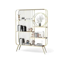 The Lounge Loft Möbel-Cosima Bücherregal – Moderne Aufbewahrungseinheit mit stilvollem Design für Zuhause