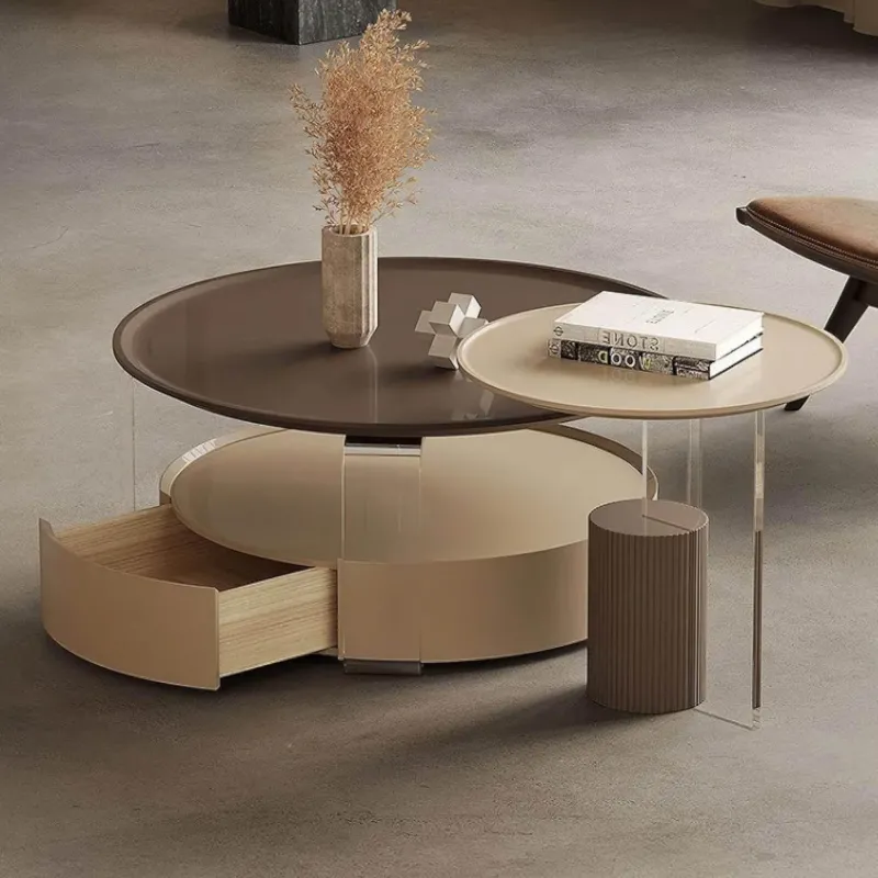 The Coffee Table Co. Möbel-Cossette Couchtisch – Moderner Akzenttisch aus Holz