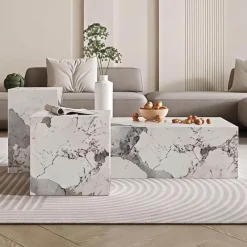 The Coffee Table Co. Möbel-Couchtisch-Set Lisette – Stilvolle Wohnzimmermöbel