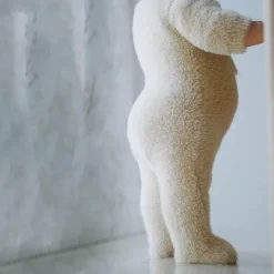 Kinder The Decor Haven Kinderwagen & Zubehör-Cozy Bear Baby-Overall – Weiches Plüsch-Outfit für Neugeborene