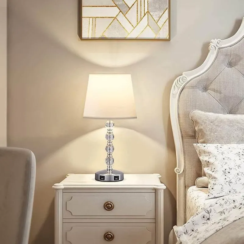 Glow u0026 Shade Beleuchtung-Crystal LED Table Lamp - Stylish Night Light