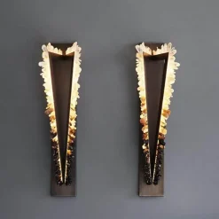 Comfort u0026 Style Beleuchtung-Crystal LED Wall Lamp - Modern Elegant Lighting Fixture