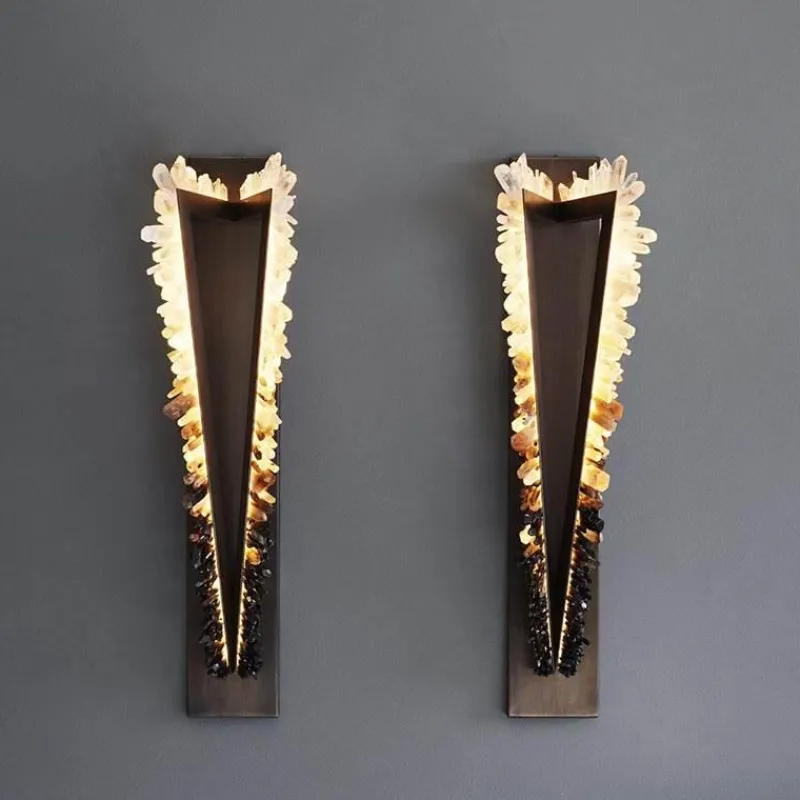 Comfort u0026 Style Beleuchtung-Crystal LED Wall Lamp - Modern Elegant Lighting Fixture