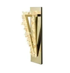 Comfort u0026 Style Beleuchtung-Crystal LED Wall Lamp - Modern Elegant Lighting Fixture