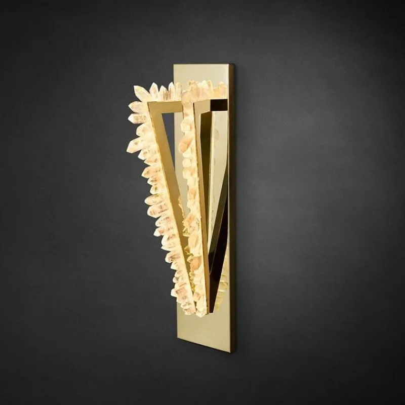 Comfort u0026 Style Beleuchtung-Crystal LED Wall Lamp - Modern Elegant Lighting Fixture