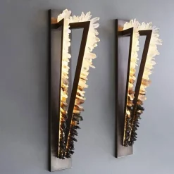 Comfort u0026 Style Beleuchtung-Crystal LED Wall Lamp - Modern Elegant Lighting Fixture