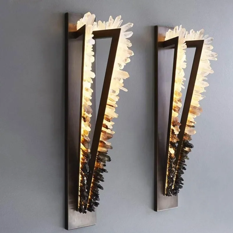 Comfort u0026 Style Beleuchtung-Crystal LED Wall Lamp - Modern Elegant Lighting Fixture