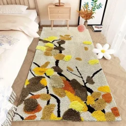 Soft Steps Badezimmer-3D Flocked Moss Mats - Realistic Greenery Decor