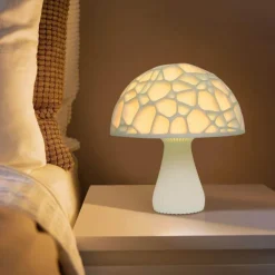 Comfort u0026 Style Beleuchtung-3D Printed Mushroom Lamp - Modern Elegant Home Decor