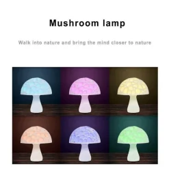 Comfort u0026 Style Beleuchtung-3D Printed Mushroom Lamp - Modern Elegant Home Decor