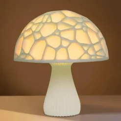 Comfort u0026 Style Beleuchtung-3D Printed Mushroom Lamp - Modern Elegant Home Decor