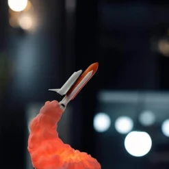 Comfort u0026 Style Beleuchtung-3D Printed Space Shuttle Night Lamp - Starry Sky Decor