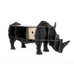 Cozy Living Möbel-3D Rhino Puzzle Coffee Table - Unique Self-Build Organizer Design