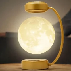 Willow u0026 Whim Beleuchtung-3D Schwebende Mondlampe - Magnetisch schwebendes Nachtlicht