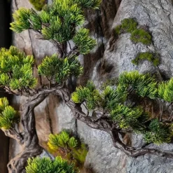 The Decor Haven Beleuchtung-3D Tropische LED-Wandlampe - Künstlerischer Akzent für die Inneneinrichtung