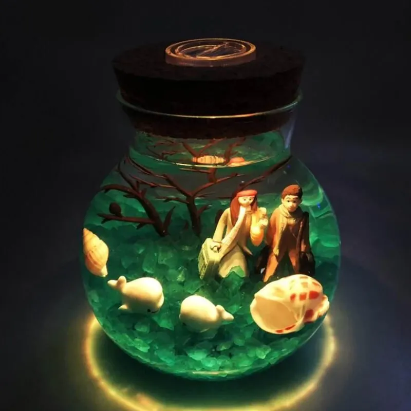 Willow u0026 Whim Beleuchtung-3D Unterwasser-LED-Nachtlampe - Ozean-Dekor-Nachtlicht