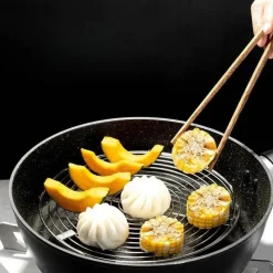 Tom Küche & Esszimmer-Dampfgarer-Gestell aus Edelstahl – vielseitiges Küchenzubehör für die Zubereitung gesunder Mahlzeiten