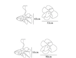 Comfort u0026 Style Beleuchtung-Dancers Dream Nordic Pendant Light - Modern Chandelier Design