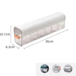 Tom Küche & Esszimmer-Datenkabel-Organizer-Box – staubdichtes Kabelmanagement zum Laden und Aufbewahren