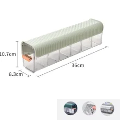 Tom Küche & Esszimmer-Datenkabel-Organizer-Box – staubdichtes Kabelmanagement zum Laden und Aufbewahren