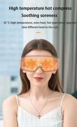 The Relaxation Nook Gesundheits-Gadgets|Gesundheits- Und Entspannungstools-4D-Augenmassagegerät – Intelligentes Premium-Gerät zur Augenpflege