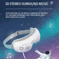 The Relaxation Nook Massageprodukte|Gesundheits-Gadgets-3D-Augenmassagegerät für Kinder – Entspannendes Augen-Spa für Kinder