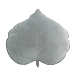 Pillow Haven Bettzeug-3D-Blatt-Plüschkissen – weiches Wurfkissen für Zuhause und Auto