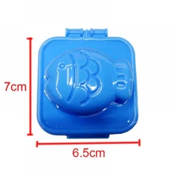 Deco Küche & Esszimmer-3D-Cartoon-Eierform – lustiger Silikonformer zum Kochen und Backen