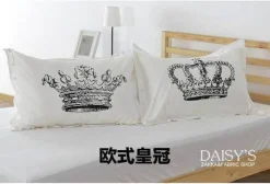 Plush Perch Bettzeug-3D-Cartoon-Kissenbezüge – Lustige dekorative Bezüge aus Baumwolle