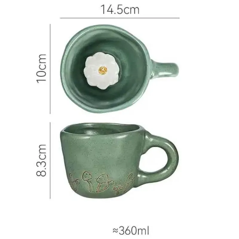 Plates u0026 More Küche & Esszimmer-3D-Cartoon-Tier-Kaffeetassen – Einzigartige handgemachte Geschenkideen