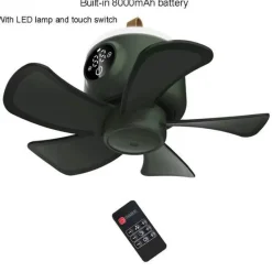 Trail u0026 Beyond Camping-Werkzeuge|Gadgets Für Zuhause-Deckenventilator-Luftkühler mit Fernbedienung - Einstellbarer intelligenter Ventilator