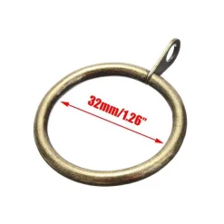 Aqua Essence Badezimmer-Decorative Shower Curtain Hooks - Stylish Bathroom Accessories