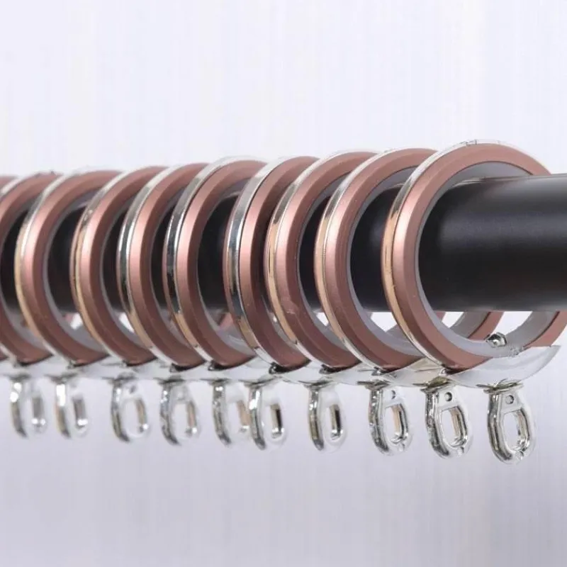 Aqua Essence Badezimmer-Decorative Shower Curtain Hooks - Stylish Bathroom Accessories