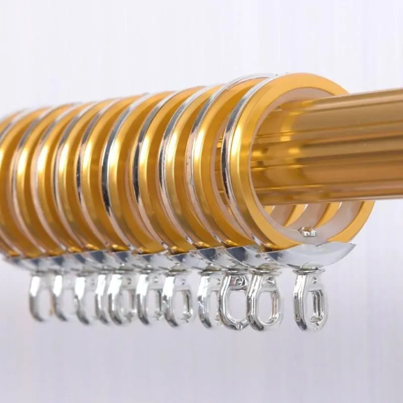 Aqua Essence Badezimmer-Decorative Shower Curtain Hooks - Stylish Bathroom Accessories